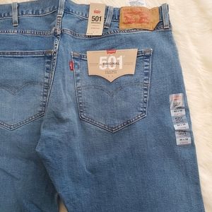 Levis 501 stretch jeans